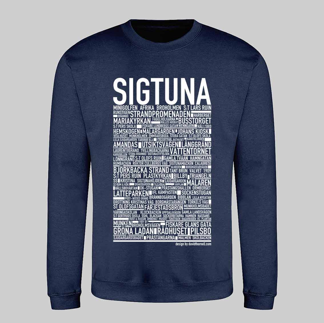 Sigtuna Text Sweatshirt