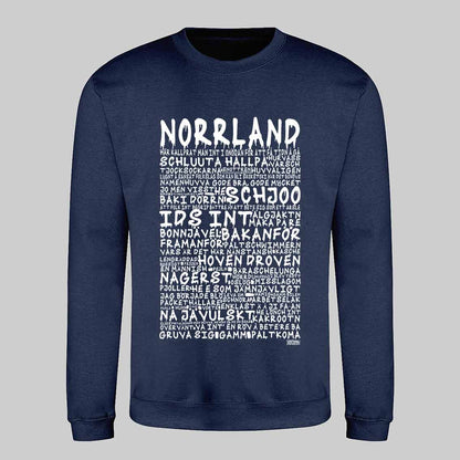 Norrland Graffiti Dialekt Sweatshirt