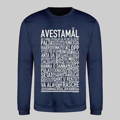 Avestamål Dialekt Text Sweatshirt