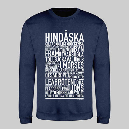Hindåska Dialekt Text Sweatshirt