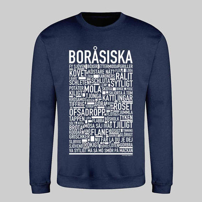 Boråsiska Dialekt Text Sweatshirt