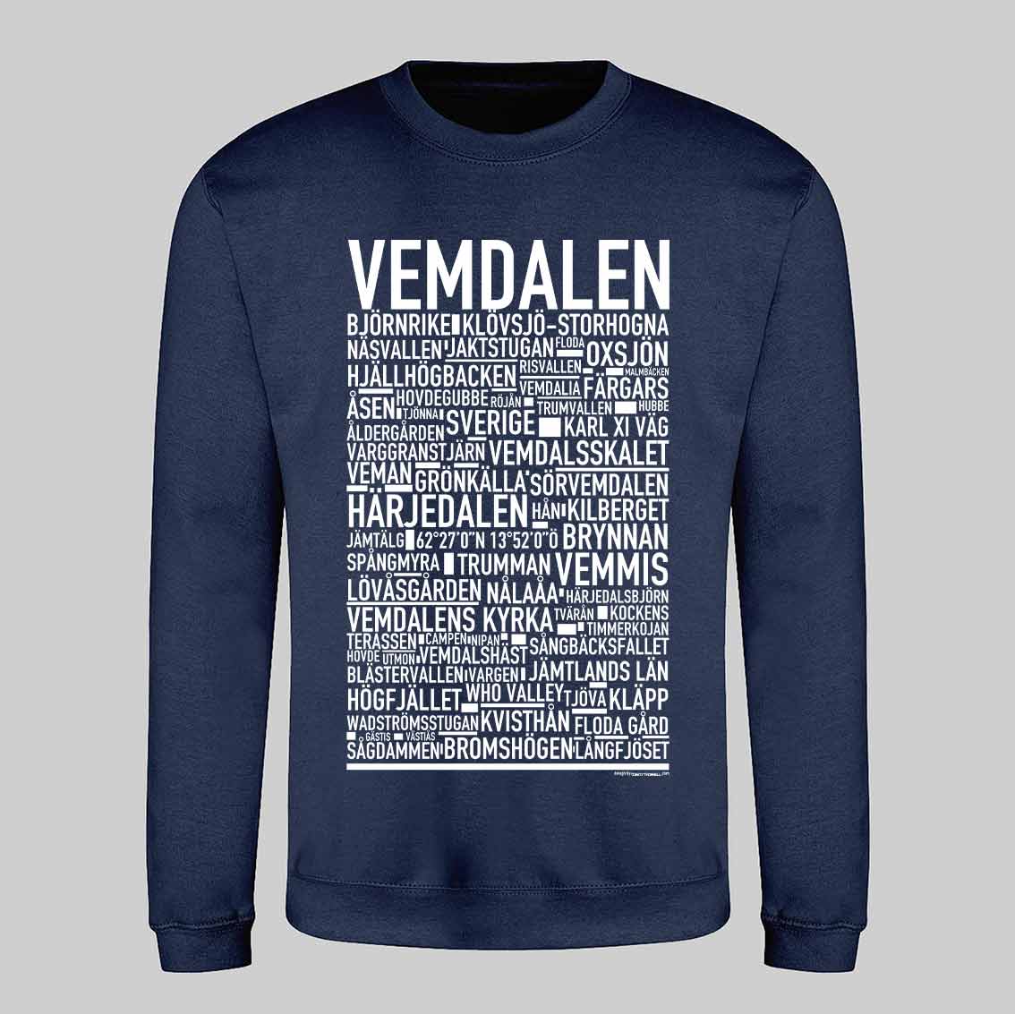 Vemdalen Text Sweatshirt