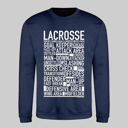 Lacrosse Text Sweatshirt