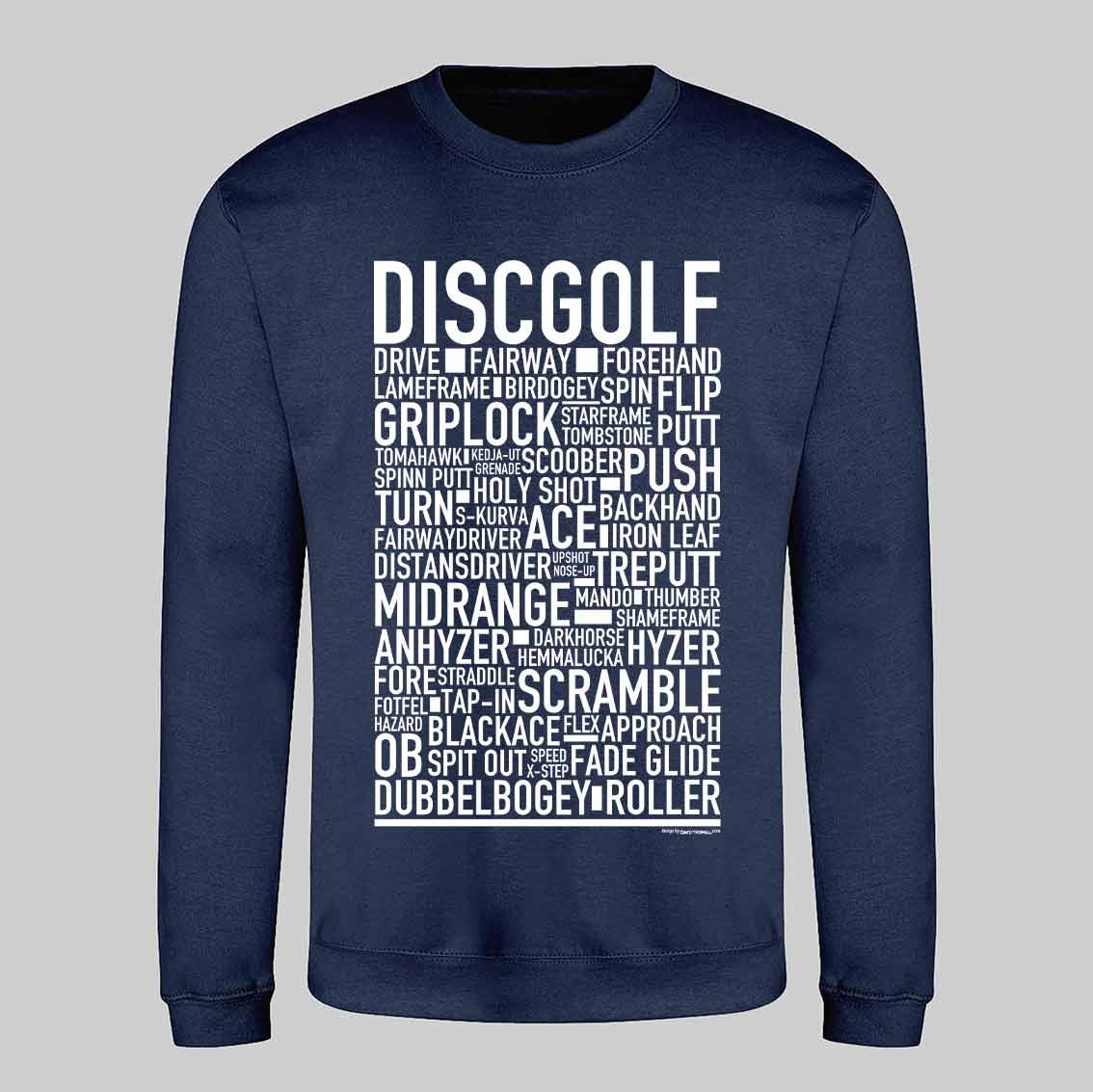 Discgolf Text Sweatshirt