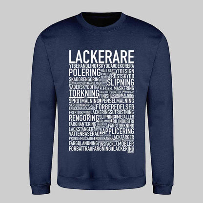 Lackerare Text Sweatshirt