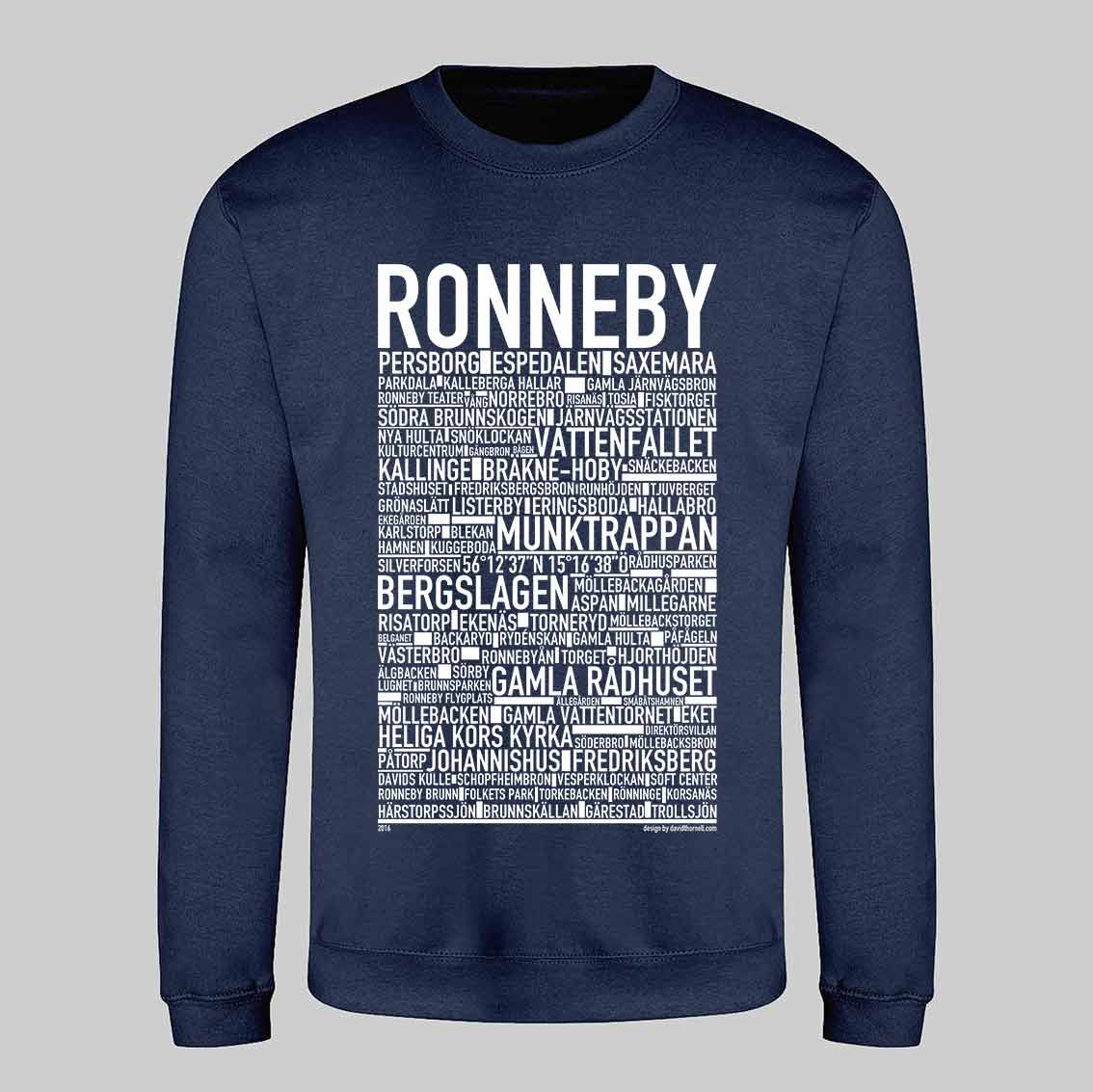 Ronneby Text Sweatshirt