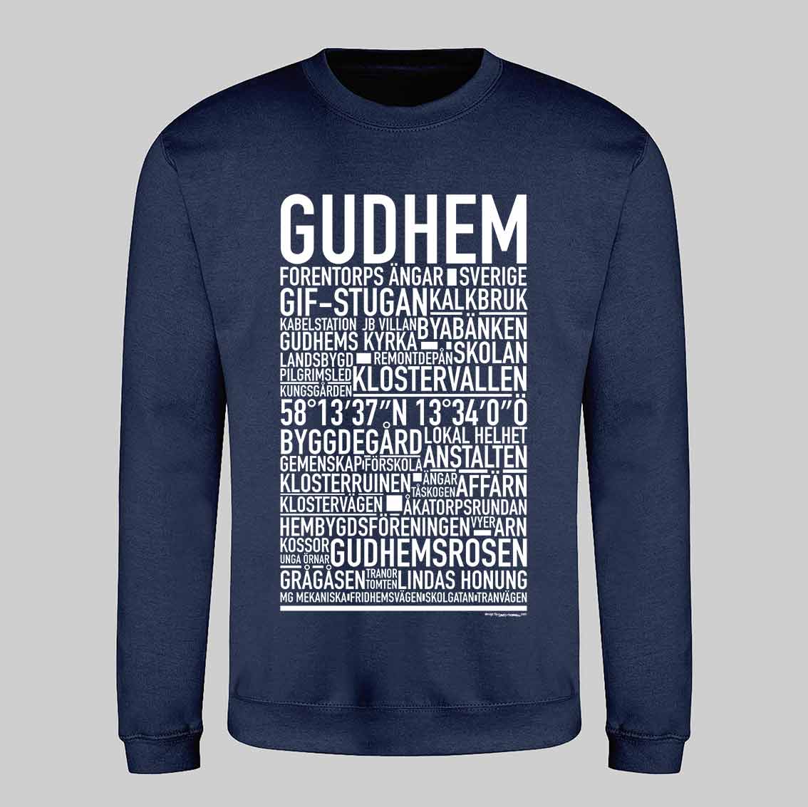 Gudhem Text Sweatshirt