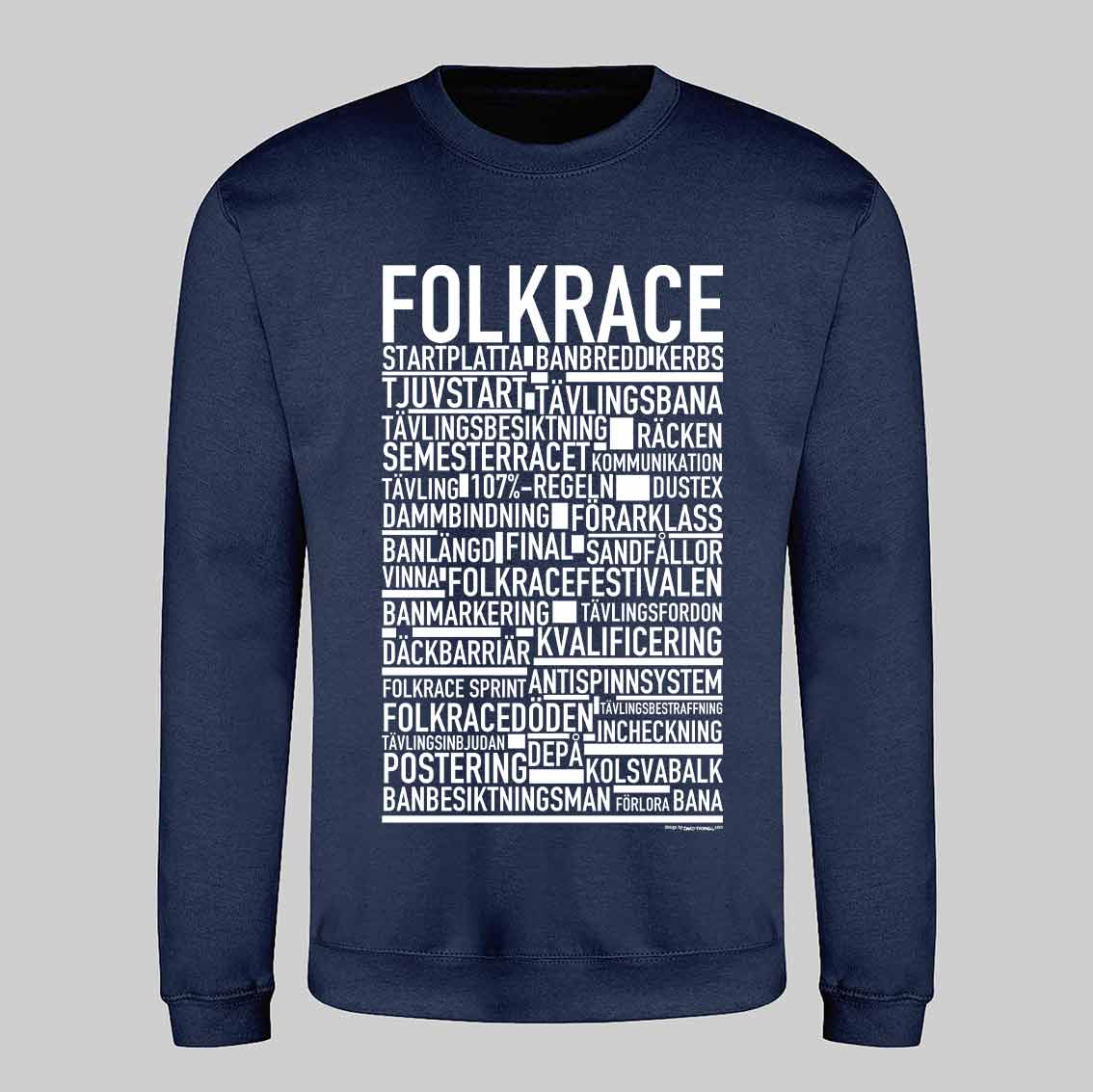 Folkrace Text Sweatshirt
