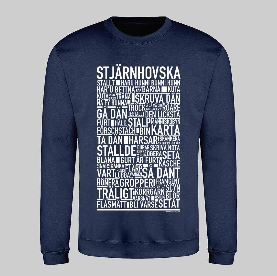 Stjärnhovska Dialekt Text Sweatshirt