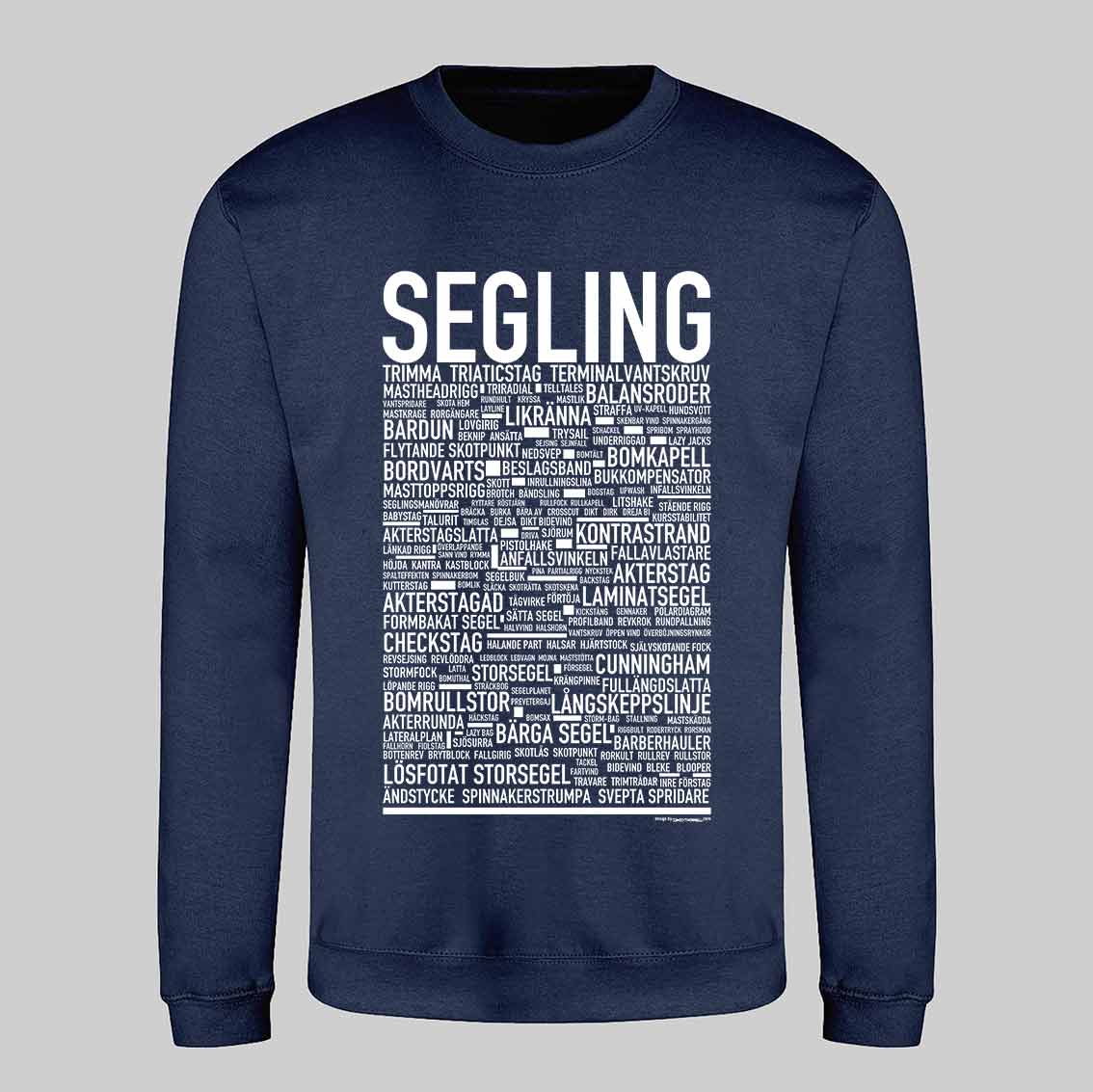 Segling Text Sweatshirt