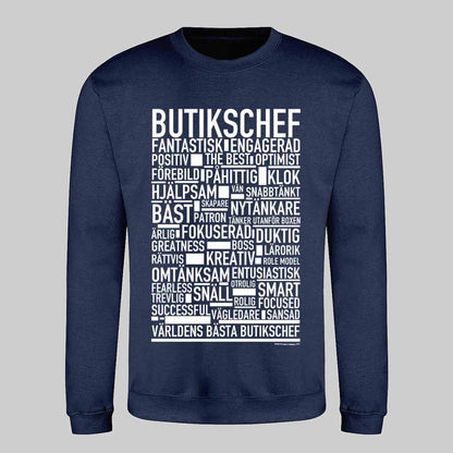 Butikschef Text Sweatshirt