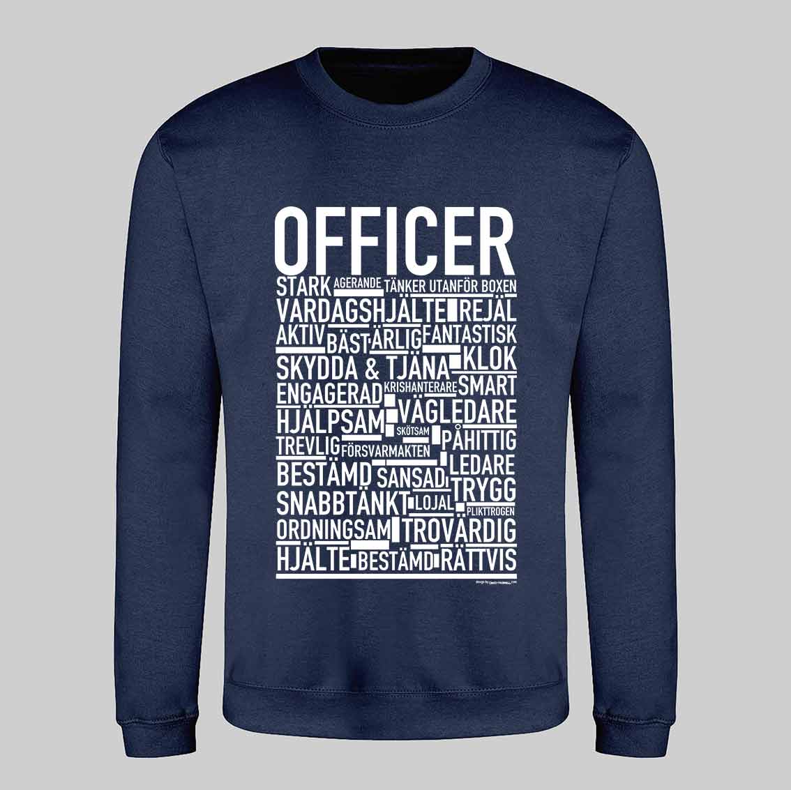 Officer Text Sweatshirt