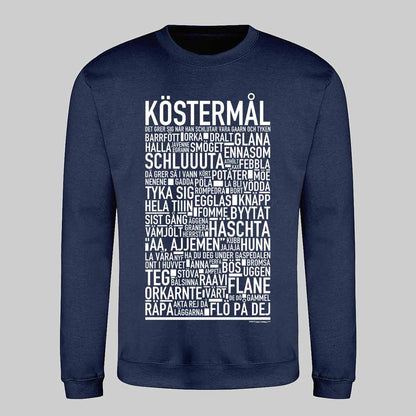 Köstermål Dialekt Text Sweatshirt