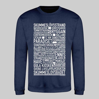 Skummeslövsstrand Text Sweatshirt