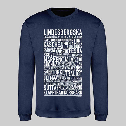 Lindesbergska Dialekt Text Sweatshirt