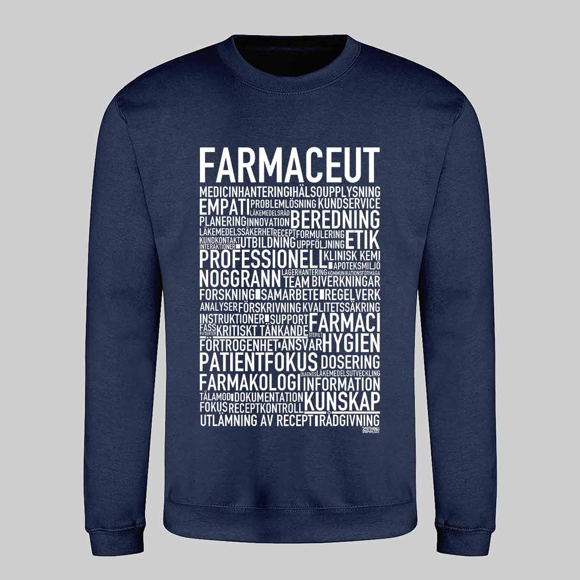 Farmaceut Text Sweatshirt