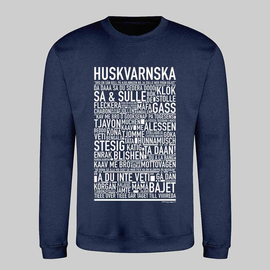 Huskvarnska Dialekt Text Sweatshirt