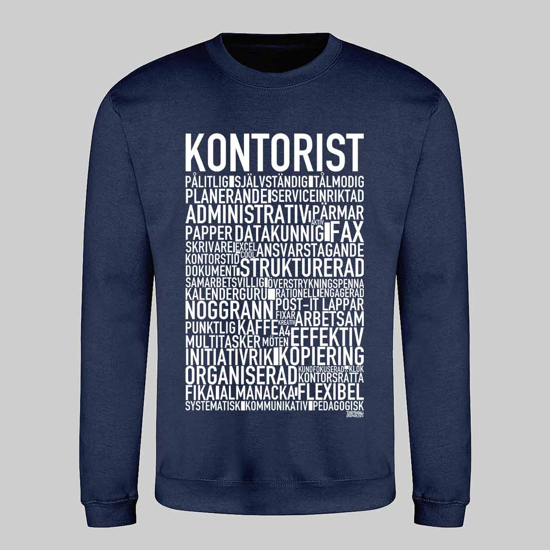 Kontorist Text Sweatshirt