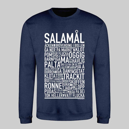Salamål Dialekt Text Sweatshirt