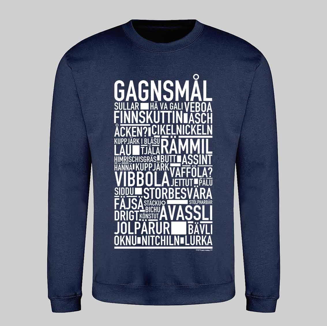 Gagnsmål Dialekt Text Sweatshirt