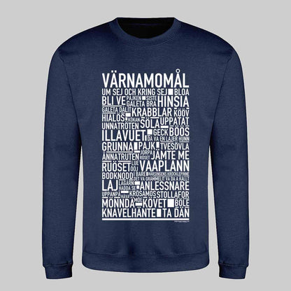 Värnamomål Dialekt Text Sweatshirt