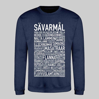 Sävarmål Dialekt Text Sweatshirt