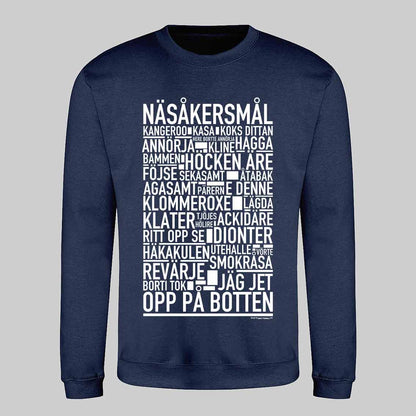 Näsåkersmål Dialekt Text Sweatshirt