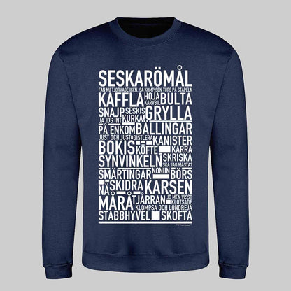 Seskarömål Dialekt Text Sweatshirt