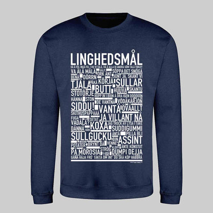 Linghedsmål Dialekt Text Sweatshirt
