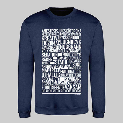 Anestesisjuksköterska Text Sweatshirt