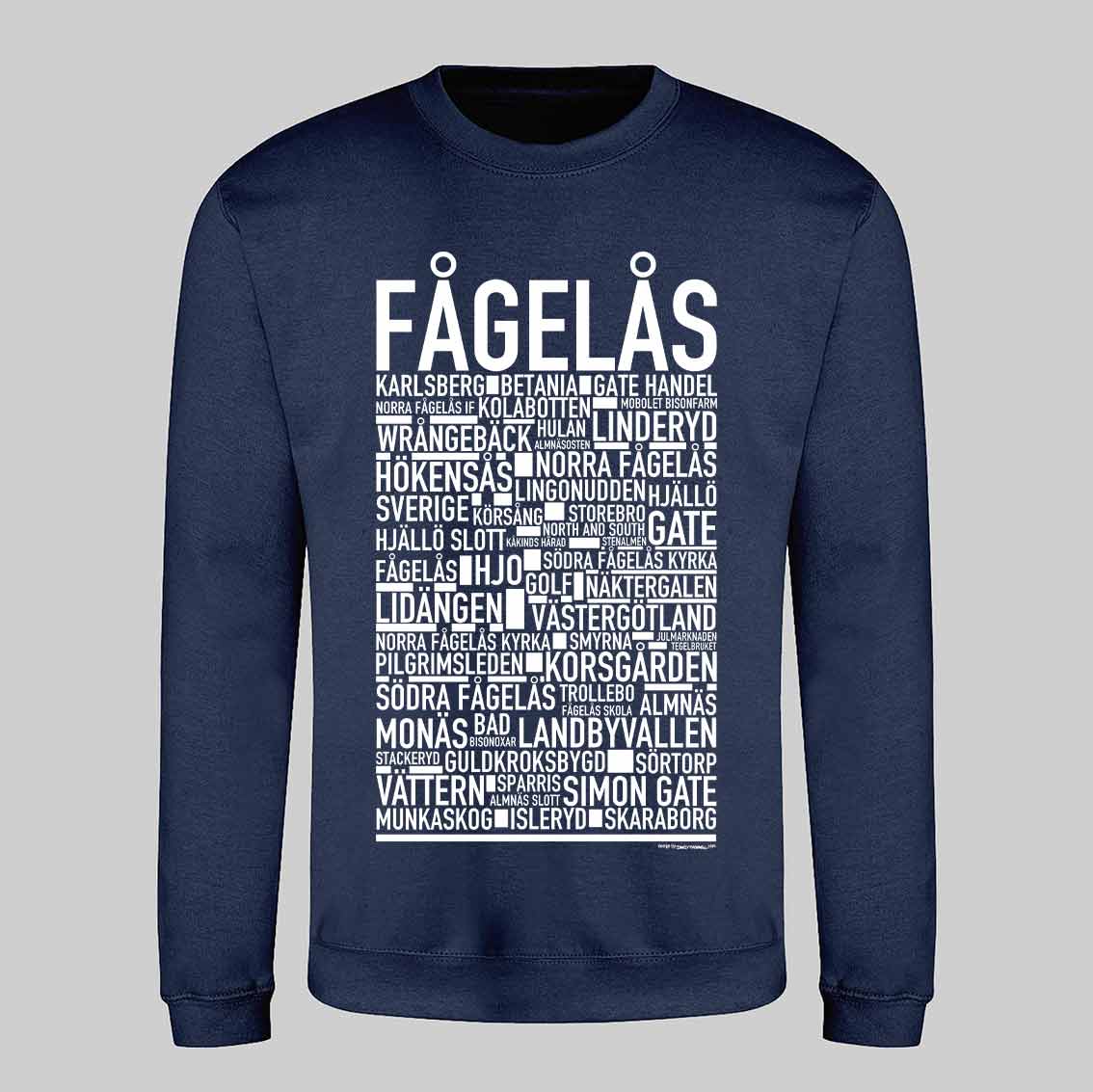 Fågelås Text Sweatshirt