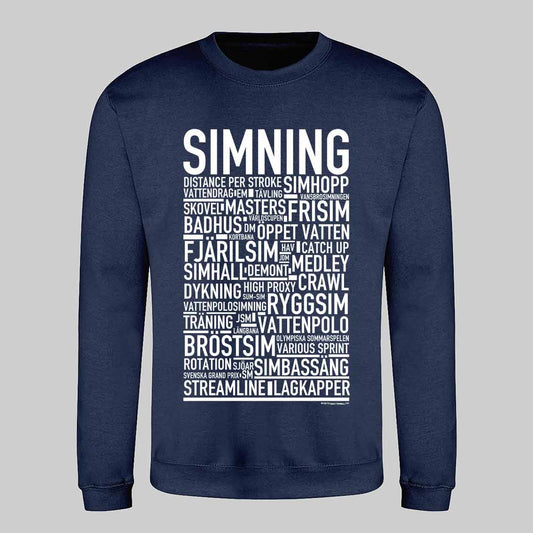 Simning Text Sweatshirt