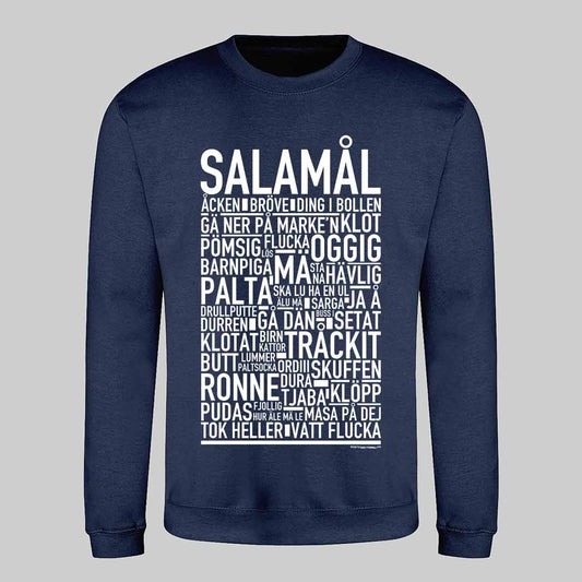 Salamål Dialekt Text Sweatshirt