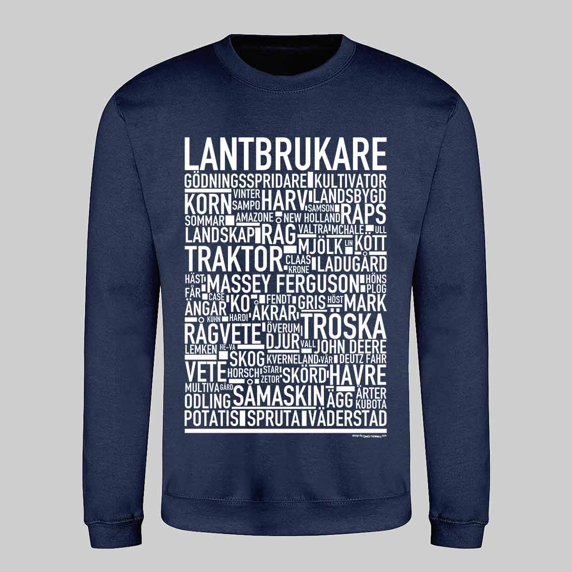Lantbrukare Text Sweatshirt