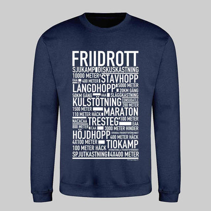 Friidrott Text Sweatshirt