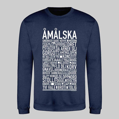 Åmålska Dialekt Text Sweatshirt