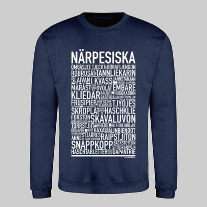 Närpesiska Dialekt Text Sweatshirt