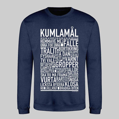 Kumlamål Dialekt Text Sweatshirt