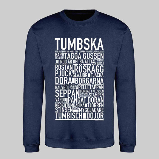 Tumbska Dialekt Text Sweatshirt