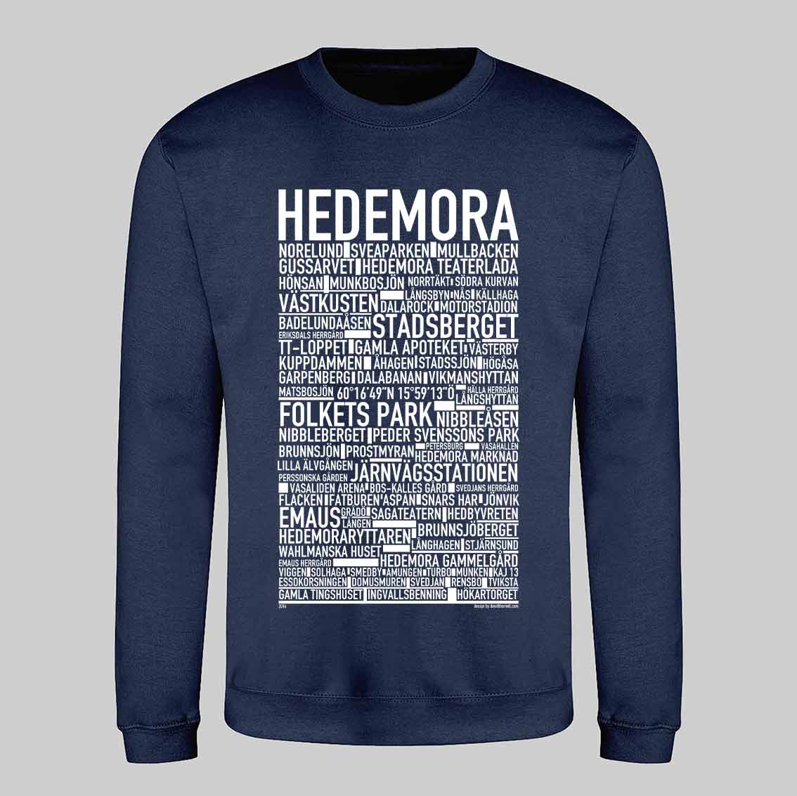 Hedemora Text Sweatshirt