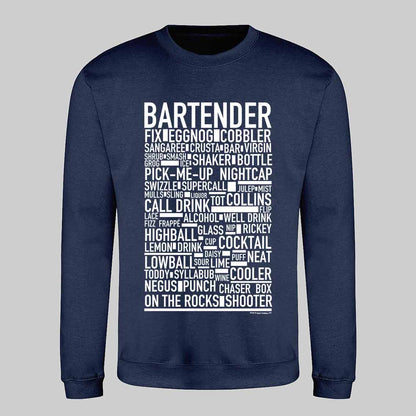 Bartender Text Sweatshirt