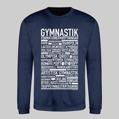 Gymnastik Text Sweatshirt