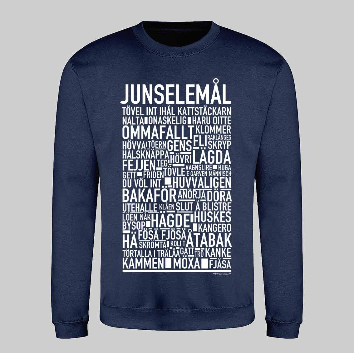 Junselemål Dialekt Text Sweatshirt