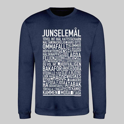 Junselemål Dialekt Text Sweatshirt