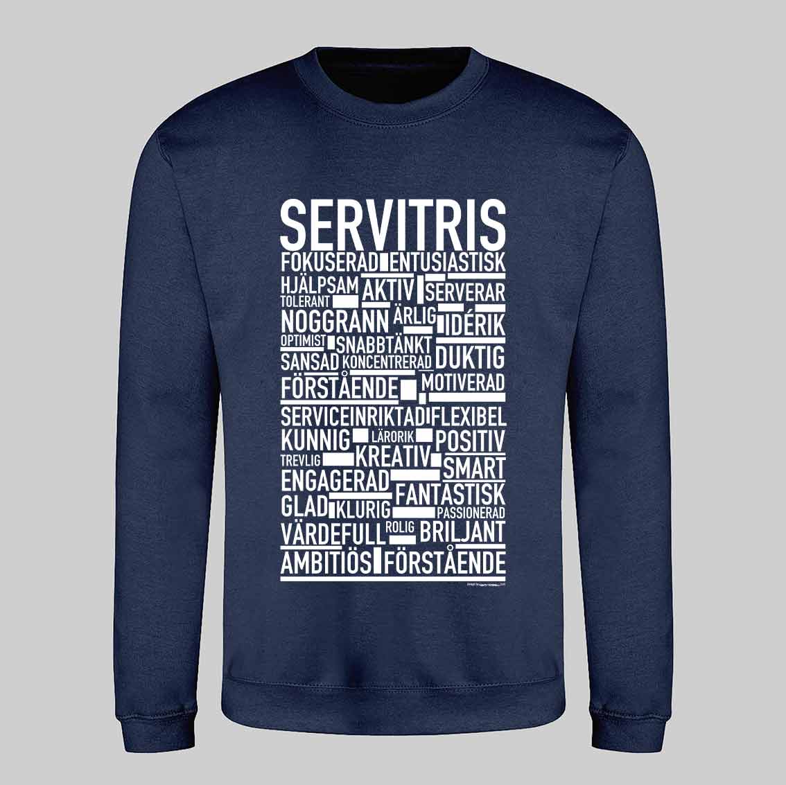 Servitris Text Sweatshirt
