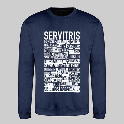 Servitris Text Sweatshirt