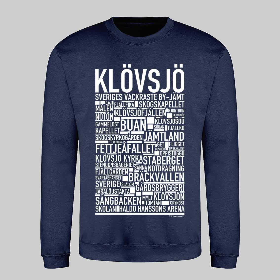 Klövsjö Text Sweatshirt