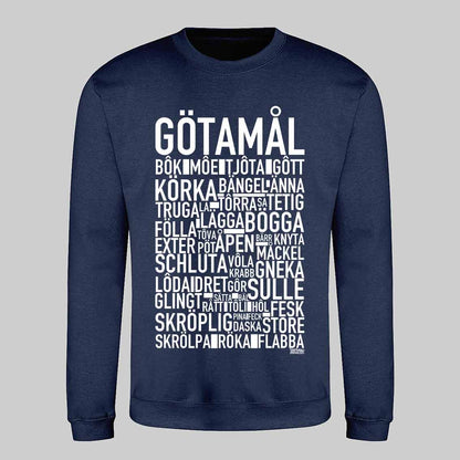 Götamål Dialekt Text Sweatshirt