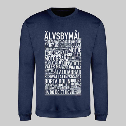 Älvsbymål Dialekt Text Sweatshirt
