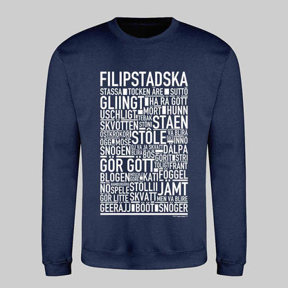 Filipsstadska Dialekt Text Sweatshirt